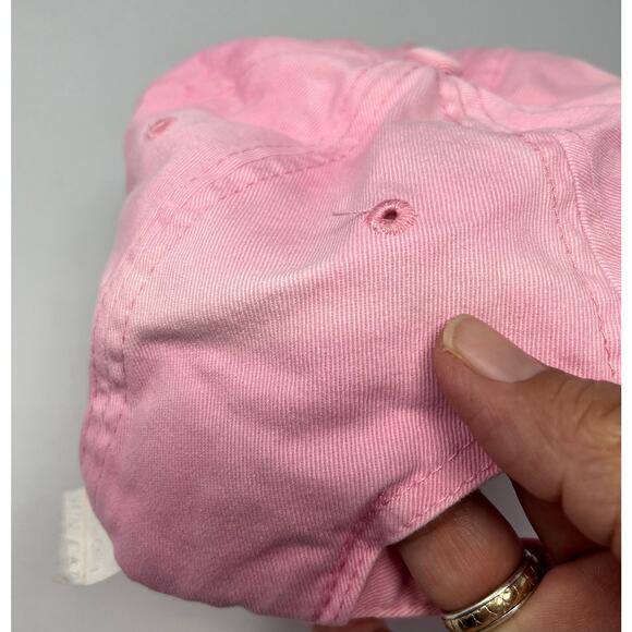 New Orleans Jazz Heritage Festival Pink Baseball Cap Pre-Owned in fair condition - Picture 3 of 8